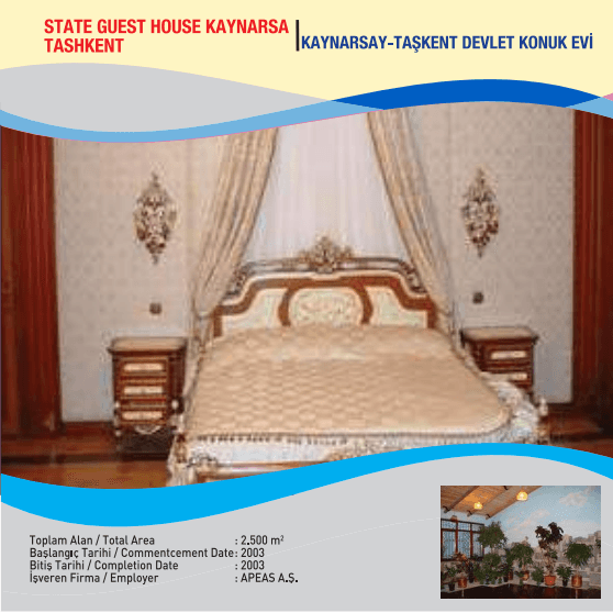 STATE GUEST HOUSE KAYNARSA TASHKENT