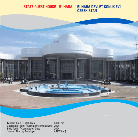 STATE GUEST HOUSE - BUHARA