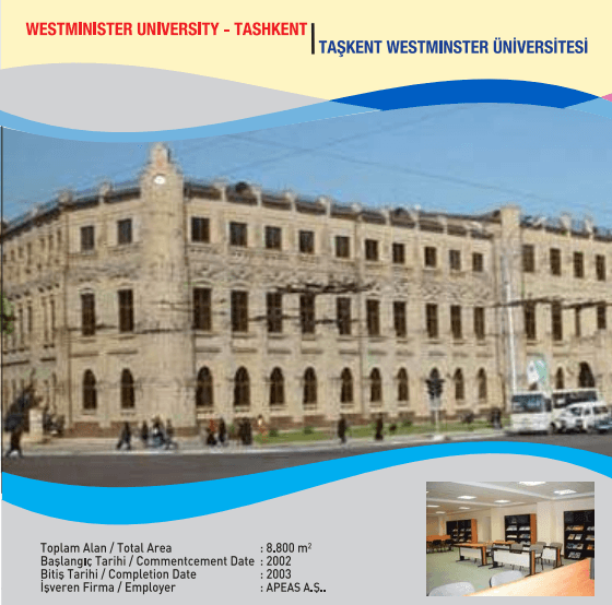 WESTMINISTER UNIVERSITY - TASHKENT