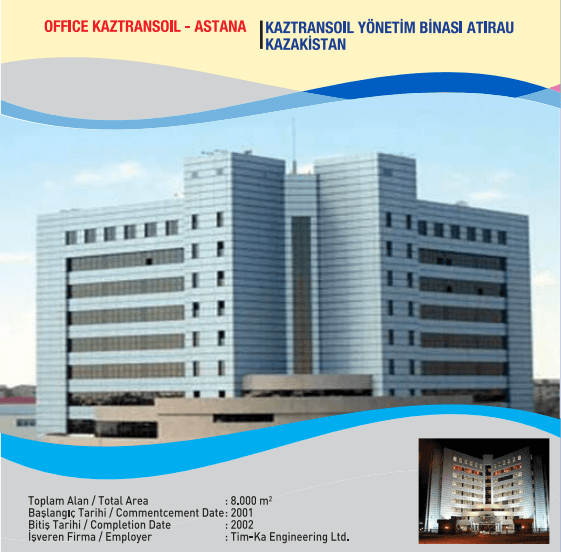 OFFICE KAZTRANSOIL - ASTANA